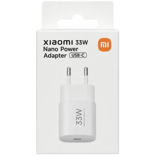 Xiaomi Mi 33W Nano power adapter (USB-C) - glava Slike