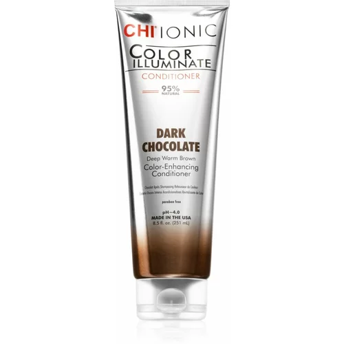CHI Color Illuminate balzam za toniranje za naravne ali barvane lase odtenek Dark Chocolate 251 ml