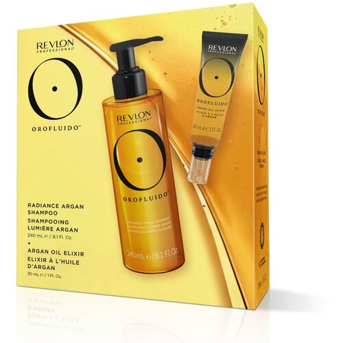 Orofluido,Revlon Professional OROFLUIDO&amp;trade; Elixir 30ml &amp;amp; Shampoo 240ml Slike