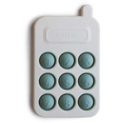 Mushie Pop-It Phone aktivnostna igrača za otroke Cambridge Blue 10m+ 1 kos Cene