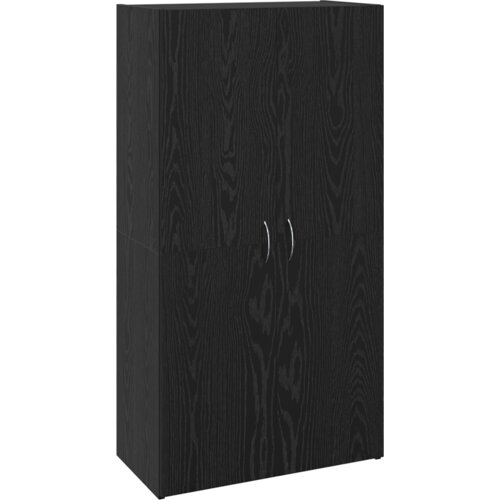 VidaXL Uredski ormar Crni hrast 60 x 32 x 115 cm Konstruirano drvo Slike