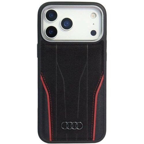 Audi OVITEK MAGSAFE IZ PRAVEGA USNJE ZA R8 ZA IPHONE 17 PRO MAX, USNJEN, (5000345365) Slike