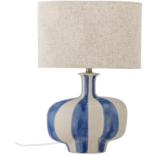 Bloomingville Stolna lampa keramička s tekstilnim sjenilom (visina 46 cm) Alida &amp;ndash; Slike