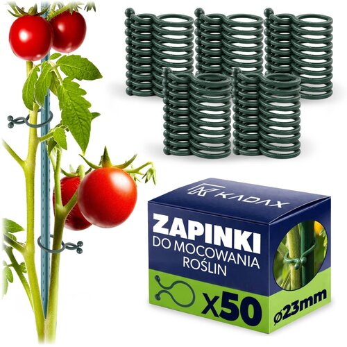 KADAX sponke za paradižnikove rastline, drogove, stebla, poganjke, 23 mm, 50 kosov, (5000362251) Slike