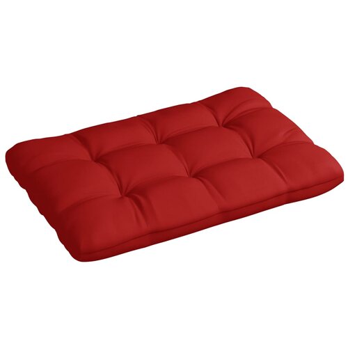 VidaXL jastuk za sofu od paleta crveni 120 x 80 x 10 cm Slike