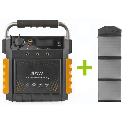 OXE Powerstation S400 i solarni panel SP100W + torba za kabel! Slike