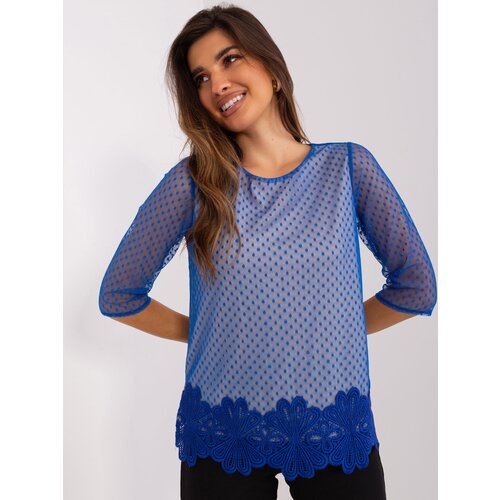LAKERTA Blouse-LK-BZ-506729.63P-dark blue Cene