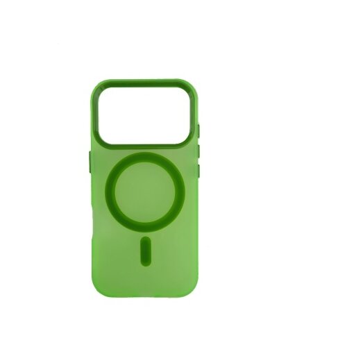  silikonska futrola magsafe fluro color iphone 17 pro max zelena Cene
