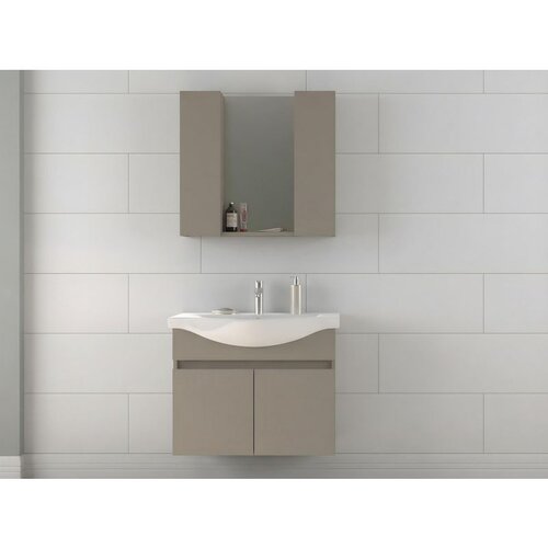 Hanah home sole 80 - latte latte set kupatilske nameštaja (2 komada) Cene