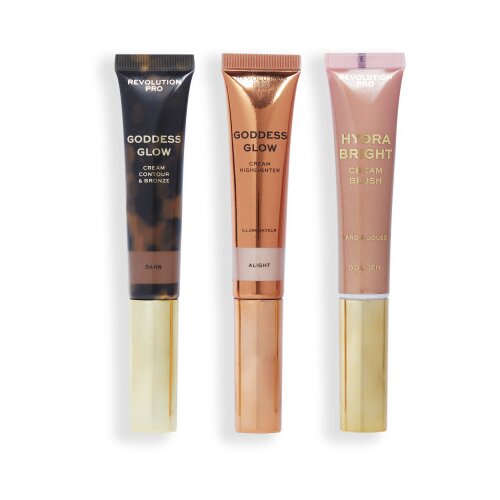 Revolution kremni izdelki za definicijo obraznih potez - Pro Cream Face Wand Trio - Dark Slike