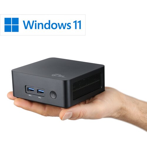 CSL Computer Mini-PC CSL Narrow Box Black / 32 GB / 1000 GB M.2 SSD / Win 11 Home, (21944367) Cene