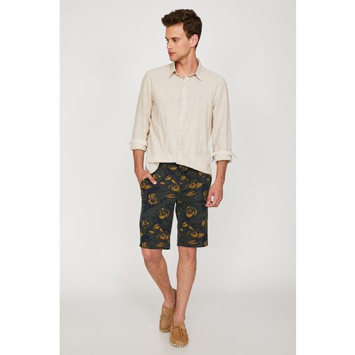Koton Shorts - Navy blue Slike