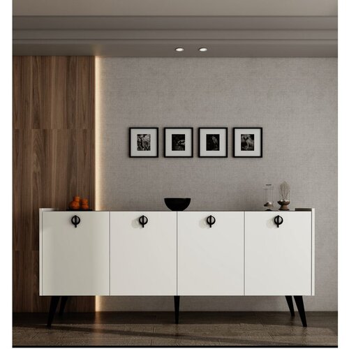 Hanah home komoda ay tasi kaya - white white console Cene