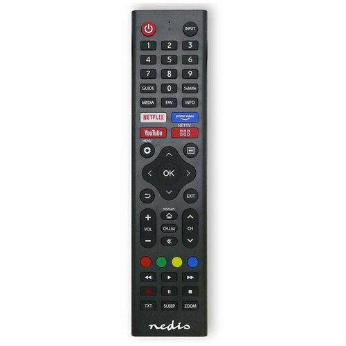 Nedis TVRC45HIBK - zamenski daljinski upravljač za hisense tv, 2x aaa Slike