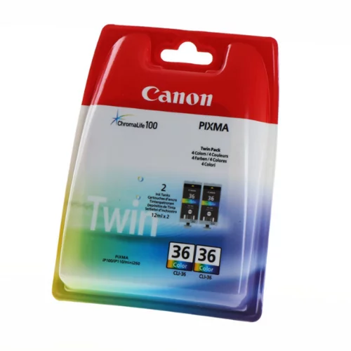 Canon kartuša CLI-36 Color / Twin-Pack / Original