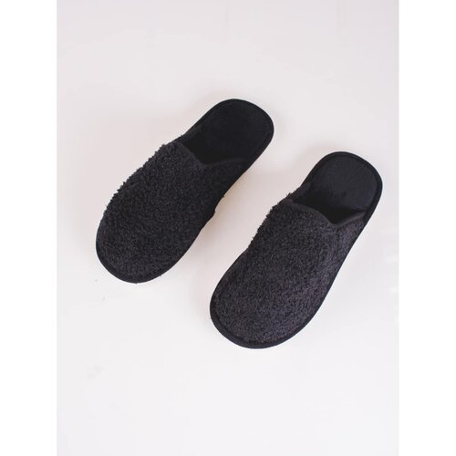SHELOVET Black men's slippers Cene