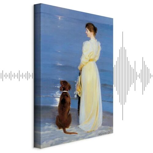  Slika - Peder Severin Kroyer &ndash; Summer Evening in Skagen 40x60 Akustična Cijene