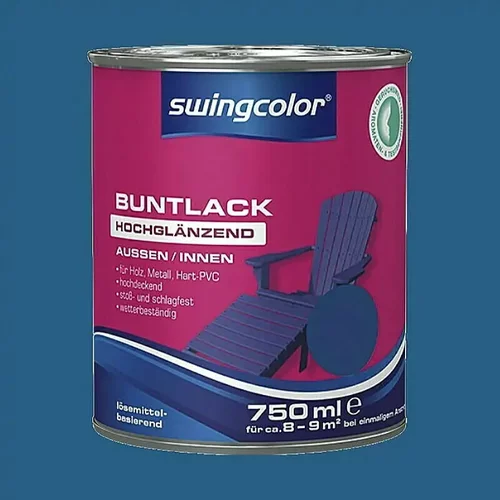 SWINGCOLOR Barvni lak Swingcolor (750 ml, modra barva)