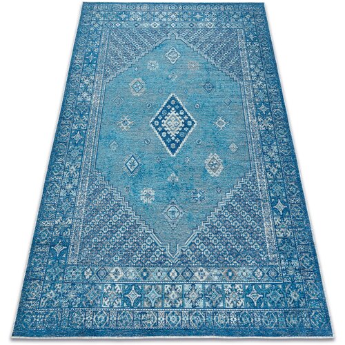 RugsX Preproge Volnena preproga ANTIGUA 518 76 JW500 OSTA 170x240 cm Modra Cene