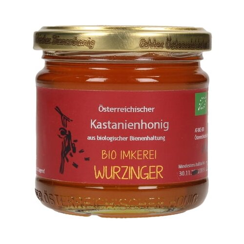 Honig Wurzinger Bio-kostanjev med - 250 g Slike