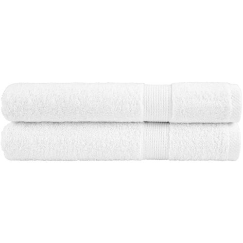  Ručnici za saunu SOLUND 2 kom bijeli 80 x 200 cm 600 gsm Cijene