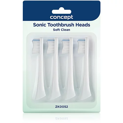 Concept Soft Clean ZK0052 nadomestne glave za zobno ščetko for ZK500x 4 kos