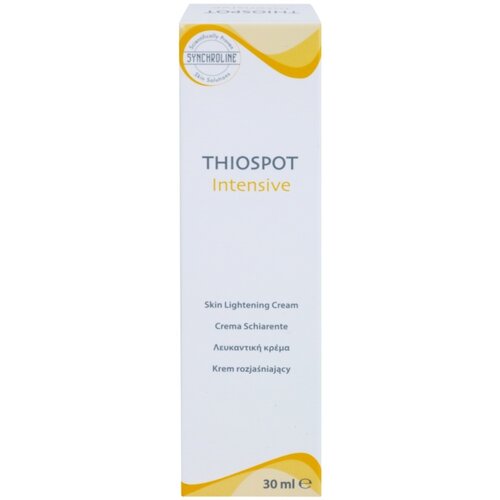 Synchroline Thiospot Intensive posvjetljujuća krema za lice s hiperpigmentacijom 30 ml Cijene