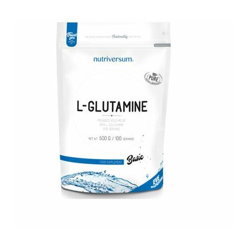 NUTRIVERSUM l-glutamine basic 500gr Slike
