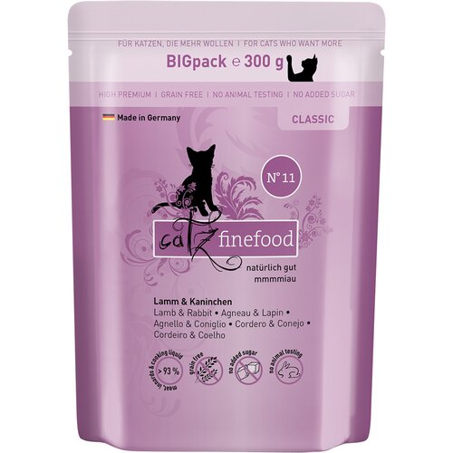  Varčno pakiranje catz finefood 24 x 300 g - Jagnjetina in kunec Cene