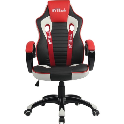 Bytezone Gaming stol Racer PRO (črno-siv-rdeč) Cene