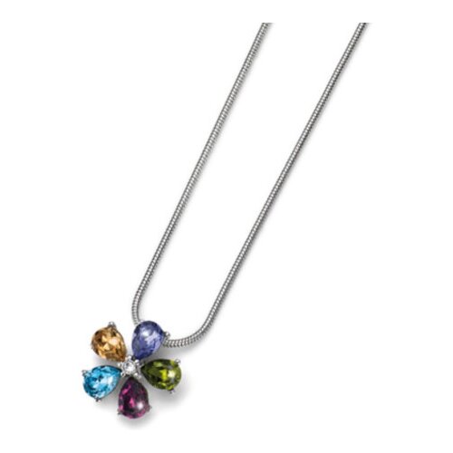  Ženski oliver weber florita multicrystal lančić sa swarovski kristalima ( 11110 ) Cene