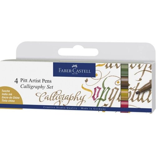Faber-Castell PITT Artist Calligraphy set 4, (20633639) Cene