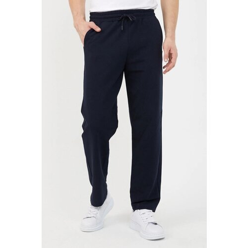 Dewberry 82904 Straight Leg Relaxed Cut Mens Sweatpant-NAVY Slike
