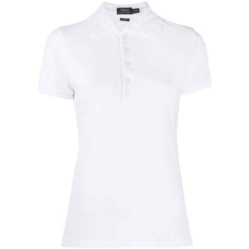 Polo Ralph Lauren Polo majice kratki rokavi - Bela Cene
