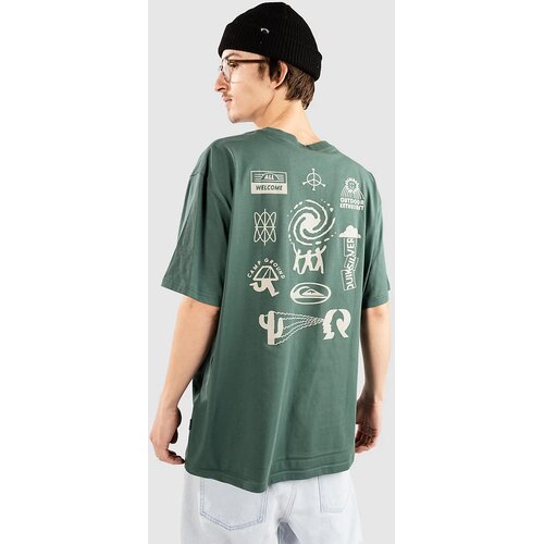 Quiksilver Pto Welcome All T-shirt trekking green Cene