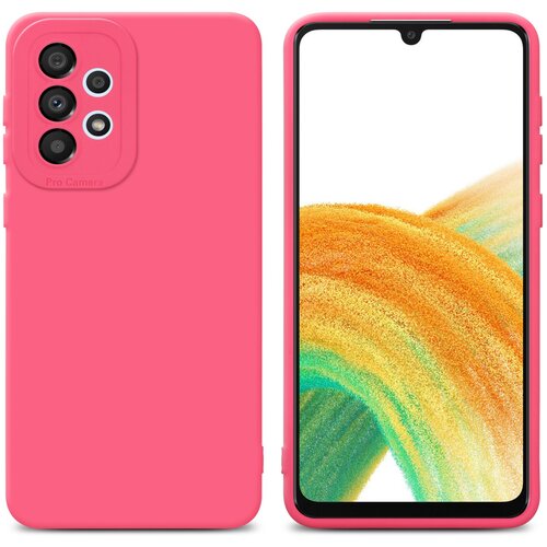 Cadorabo Case, združljiv s Samsungom v tekočini rdeči barvi, (20596198) Slike