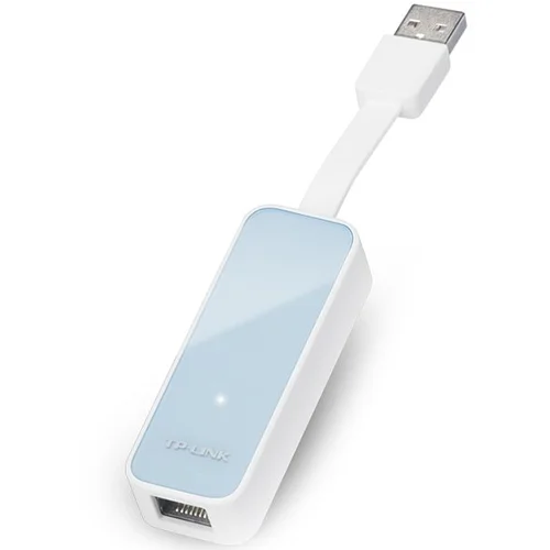 Tp-link USB 2.0 to 100Mbps Ethernet Network Adapter, 1 USB 2.0 connector, 1 10/100Mbps Ethernet port