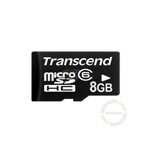 Transcend Micro SD Card 8GB memorijska kartica Slike