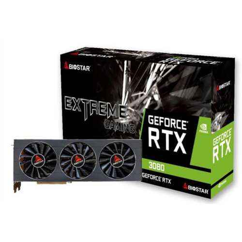 Biostar Grafična kartica nVidia RTX3080-10GB - 10GB GDDR6 | 3xDisplayport 1.4a 1xHDMI 2.1a (VN3816RMT3), (21219444) Slike