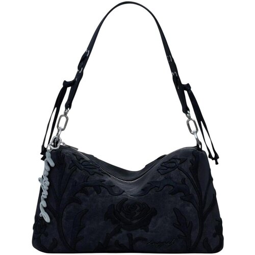 Desigual Ročne torbice BAG_ROMEO_FLORAL TOTAL BL 25WAXP41 Črna Cene