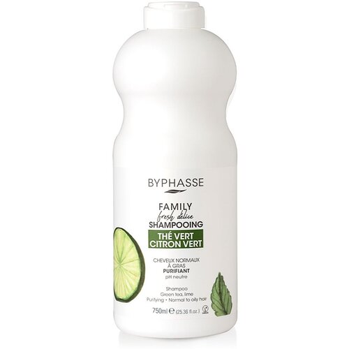 Byphasse Lime & Green ultra pomirjajoči šampon za normalne do mastne lase in občutljivo lasišče 750 ml Cene