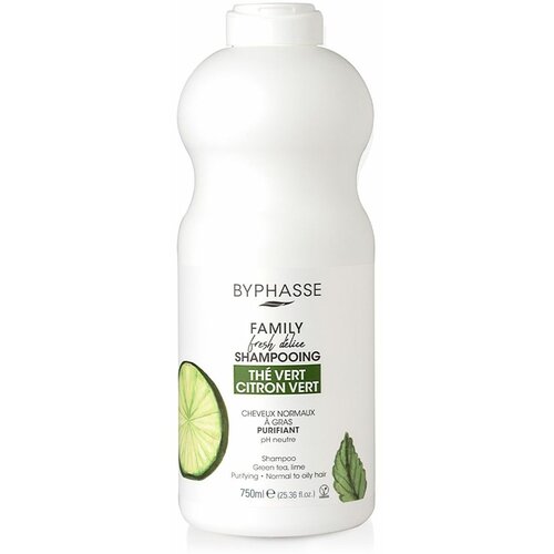 Byphasse šampon i regenerator za normalnu i masnu kosu green tea&lime 750ml Cene