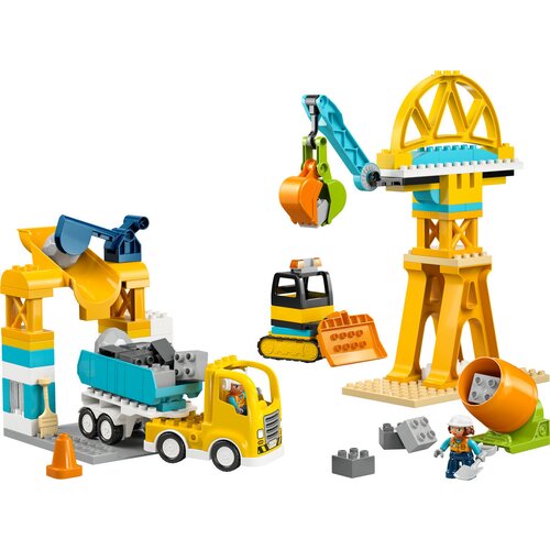 Lego LEGO&reg; DUPLO&reg; - 3v1 Gradbi&scaron;če in vozila (10476) Cene