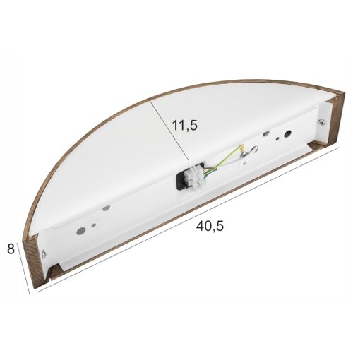  Brilagi - LED zidno svetlo CARVALHO 1xE27/60W/230V hrast/orah Slike