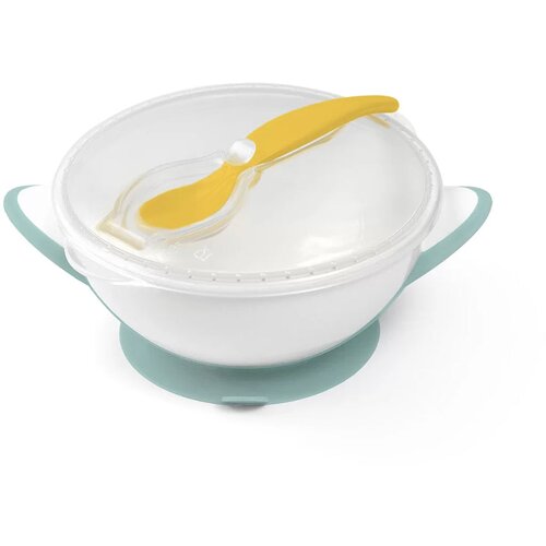 BabyOno Posuda za hranjenje + žlica, mint Cijene