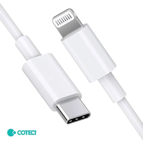  Data kabl Coteci CS2165 3A PD na iPhone lightning beli 1m Cene