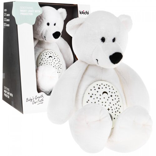 Plišani medvjedić s zvučnim efektima - bijeli Cijene
