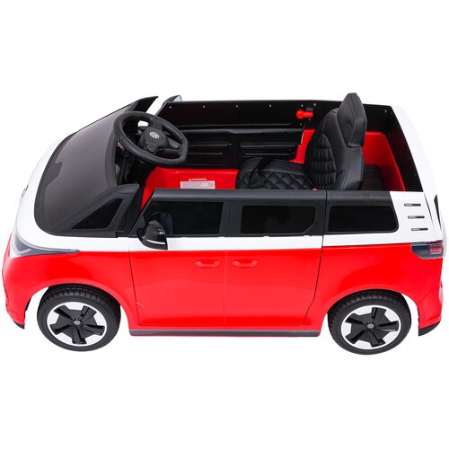  Licencirani auto na akumulator Volkswagen ID BUZZ - crveni Slike