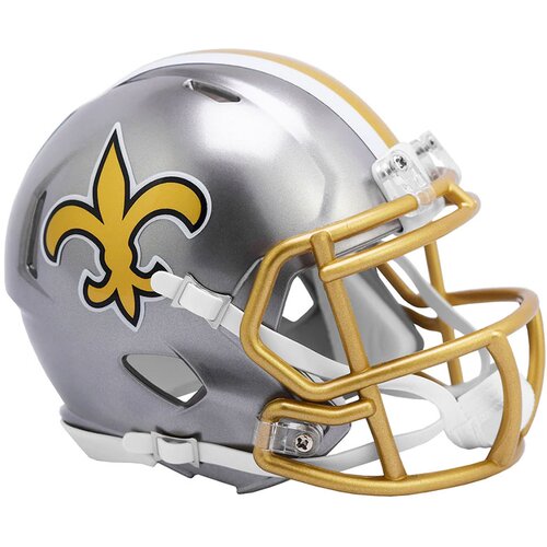 Riddell New Orleans Saints Flash Alternative Speed Mini kaciga Slike