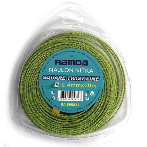 Ramda spiralasta najlon nitka 2,4mmX60m RA 895812 Cene